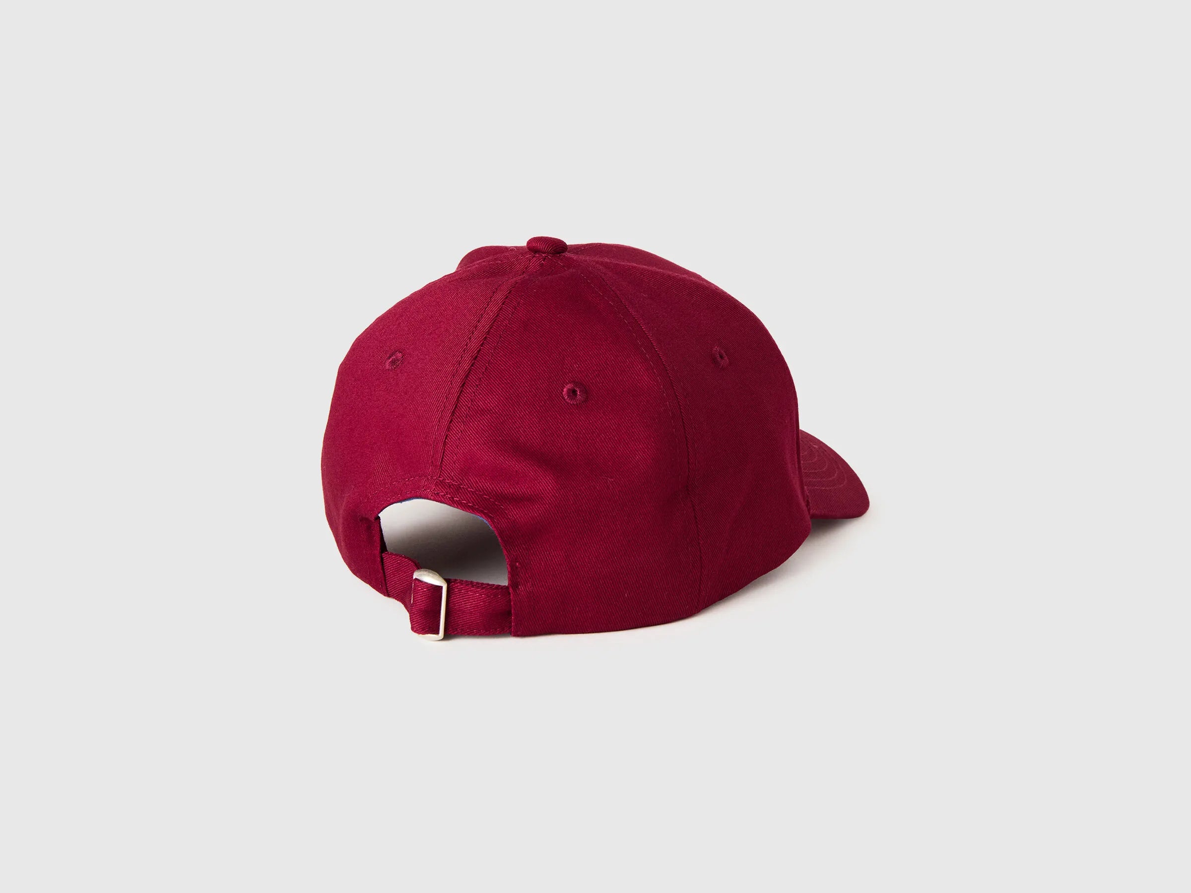 Benetton Burgundy Men Baseball Cap with Logo SKU: 6WEPVA001_1P9 Image 02