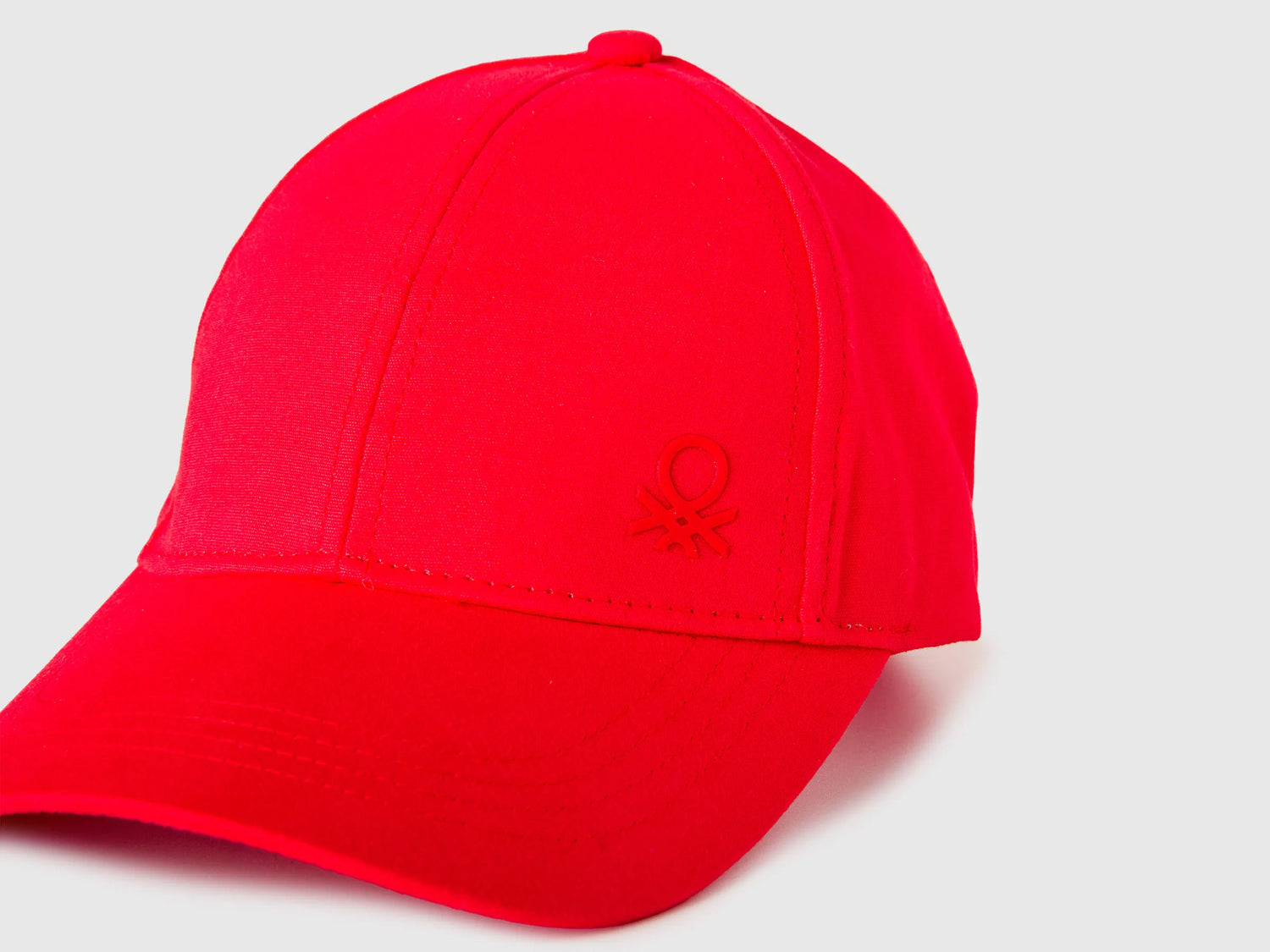 Benetton Red Boys Canvas Baseball Hat SKU: 6WJSRA00D_015 Image 03