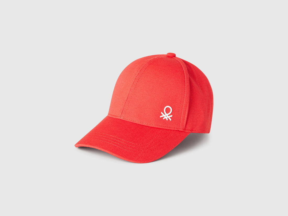 Benetton_Cotton Cap with Logo_6YCTGA012_19Q_01