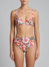 La Vie en Rose Capri Women FLORAL LEOPARD Plunge Bikini Top SKU: 70100921_P20084 Image 00