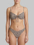 La Vie en Rose Guana Women LEOPARD Plunge Bikini Top SKU: 70100929_P20083 Image 00