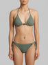 La Vie en Rose Laurel Wreath Women EARTHY GREEN Crochet Triangle Bikini Top SKU: 70100933_30155 Image 00