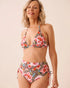 La Vie en Rose Capri Women FLORAL LEOPARD Side Tie High Waist Bikini Bottom SKU: 70300857_P20084 Image 05