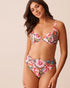 La Vie en Rose Capri Women FLORAL LEOPARD Draped Mid Waist Bikini Bottom SKU: 70300858_P20084 Image 03