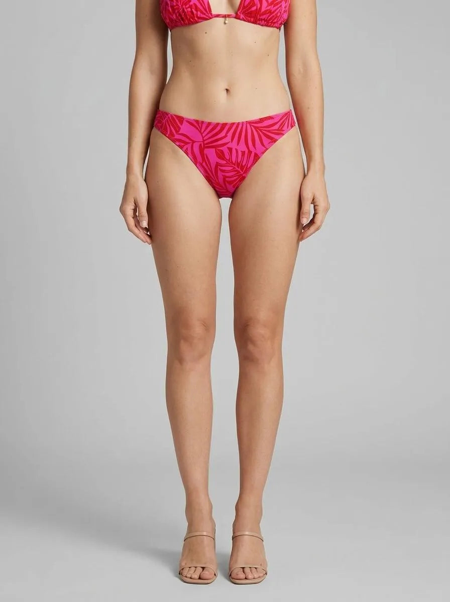 La Vie en Rose Grace Bay Women TROPICAL FUCHSIA Low Waist Brazilian Bikini Bottom SKU: 70300859_P60465 Image 00