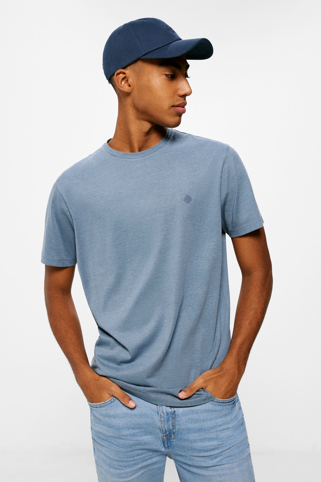 Crew Neck T Shirt With Logo_7122257_17_06