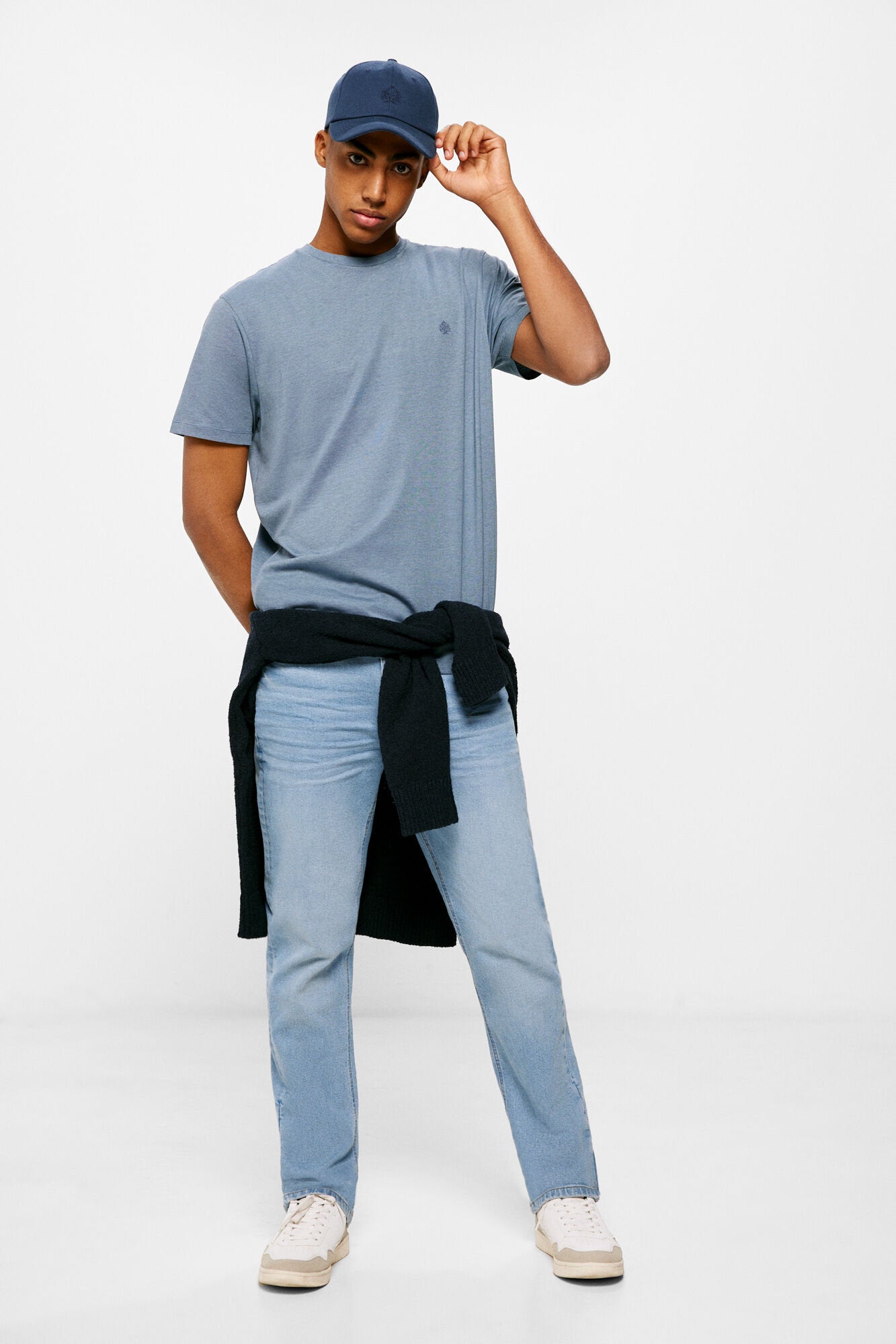Crew Neck T Shirt With Logo_7122257_17_07