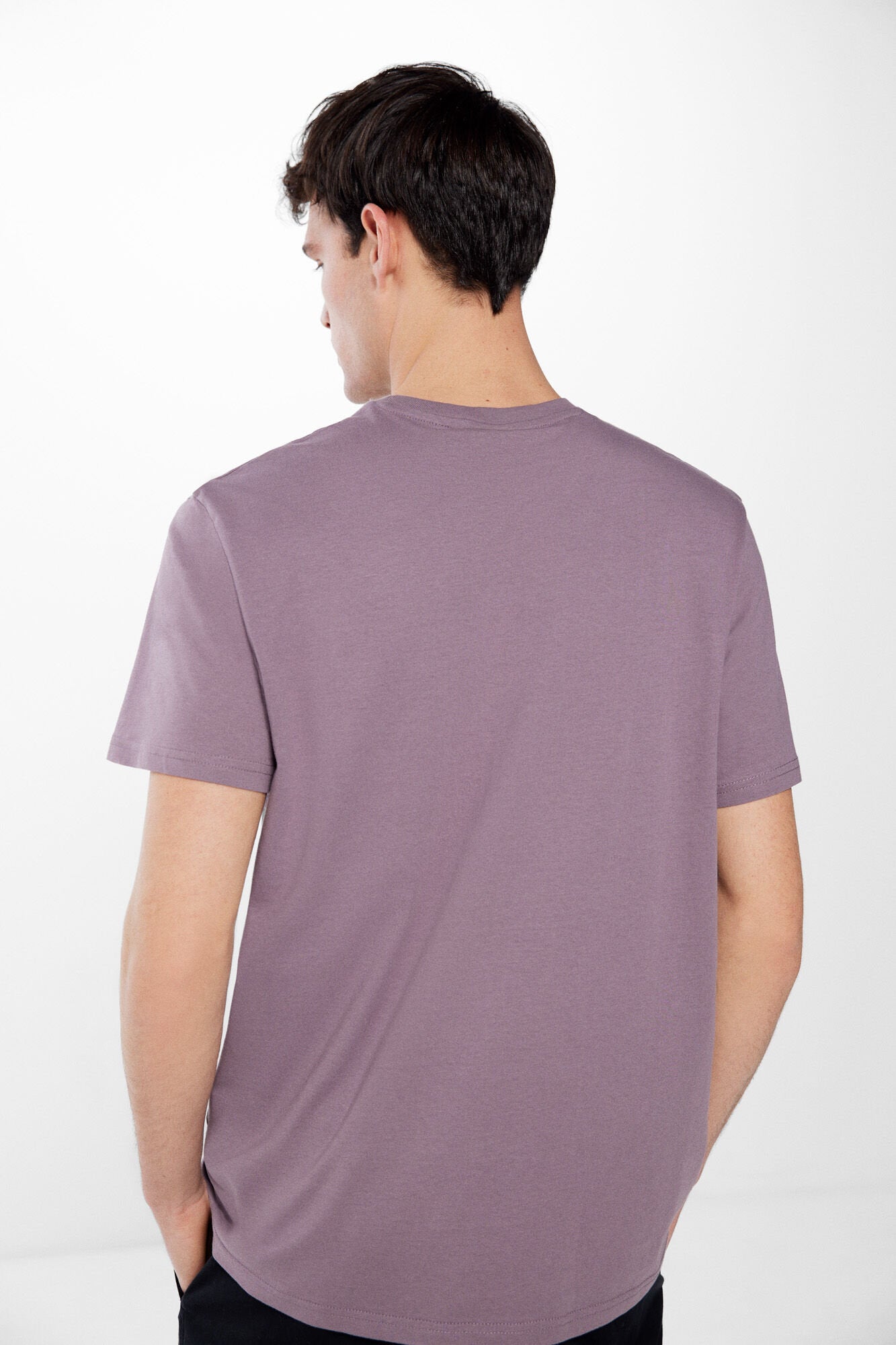 Crew Neck T Shirt With Logo_7122269_75_03