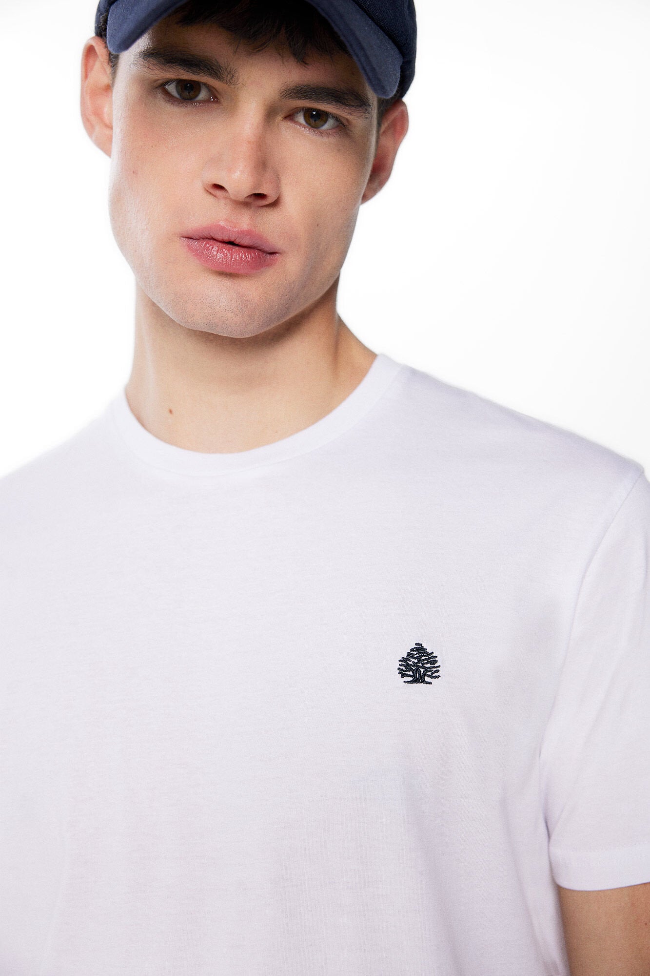 Crew Neck T Shirt With Logo_7122269_99_04
