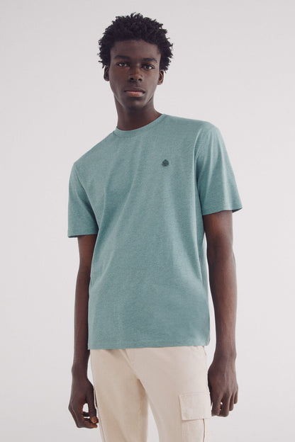 Springfield_Basic Melange T-Shirt_7122288_27_01