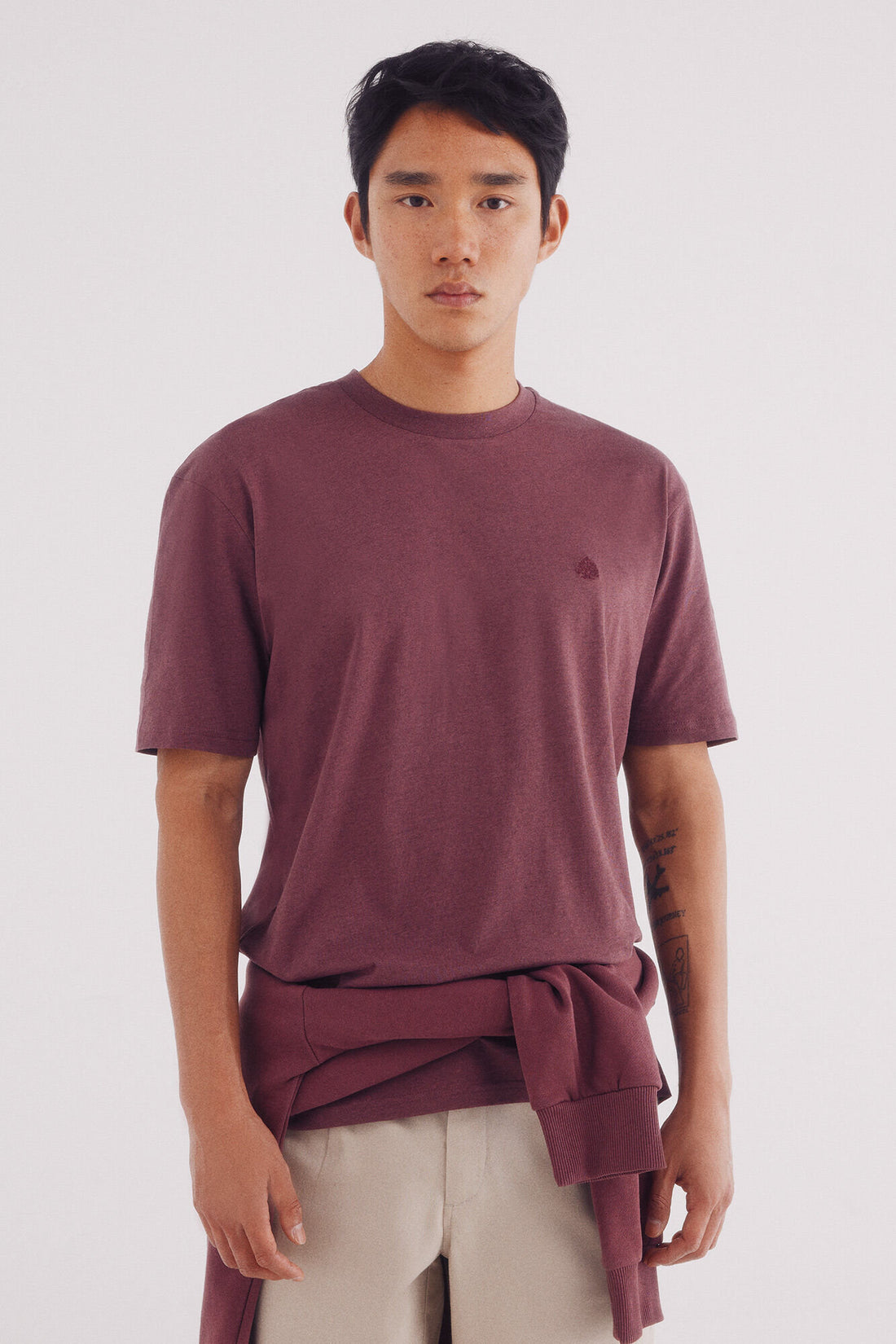 Springfield_Basic Melange T-Shirt_7122288_68_01