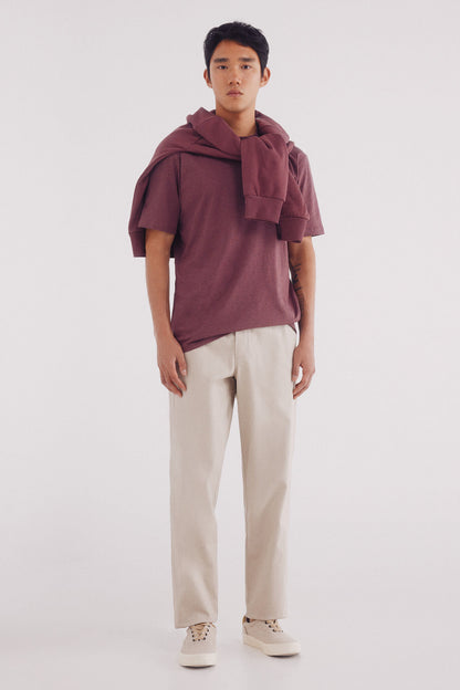 Springfield_Basic Melange T-Shirt_7122288_68_02