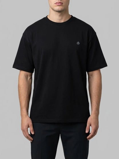 Springfield Black Men Springfield Logo Basic T-Shirt SKU: 7122309_01 Image 00
