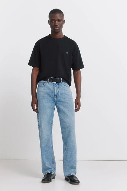 Springfield Black Men Springfield Logo Basic T-Shirt SKU: 7122309_01 Image 02