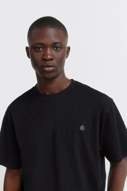 Springfield Black Men Springfield Logo Basic T-Shirt SKU: 7122309_01 Image 03