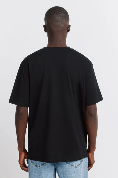 Springfield Black Men Springfield Logo Basic T-Shirt SKU: 7122309_01 Image 04