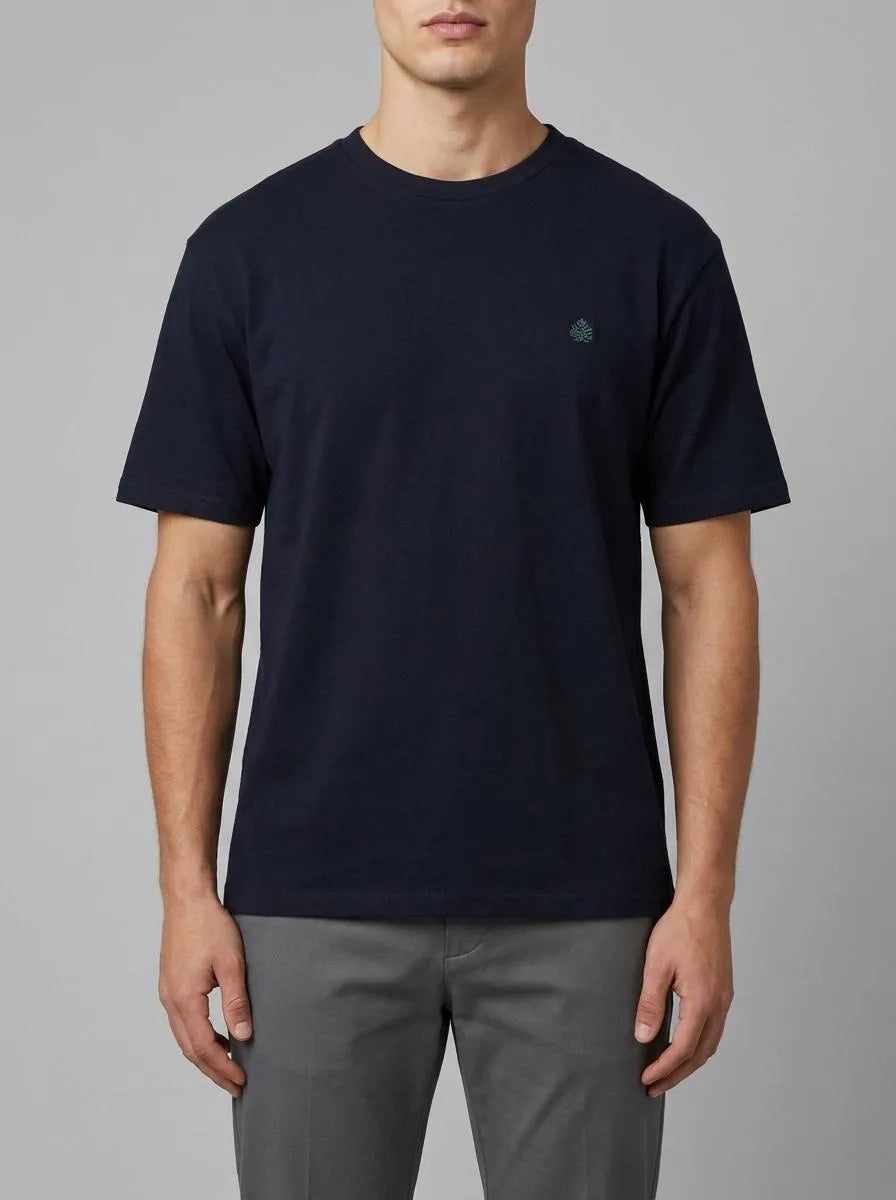 Springfield Blue Men Springfield Logo Basic T-Shirt SKU: 7122309_11 Image 00