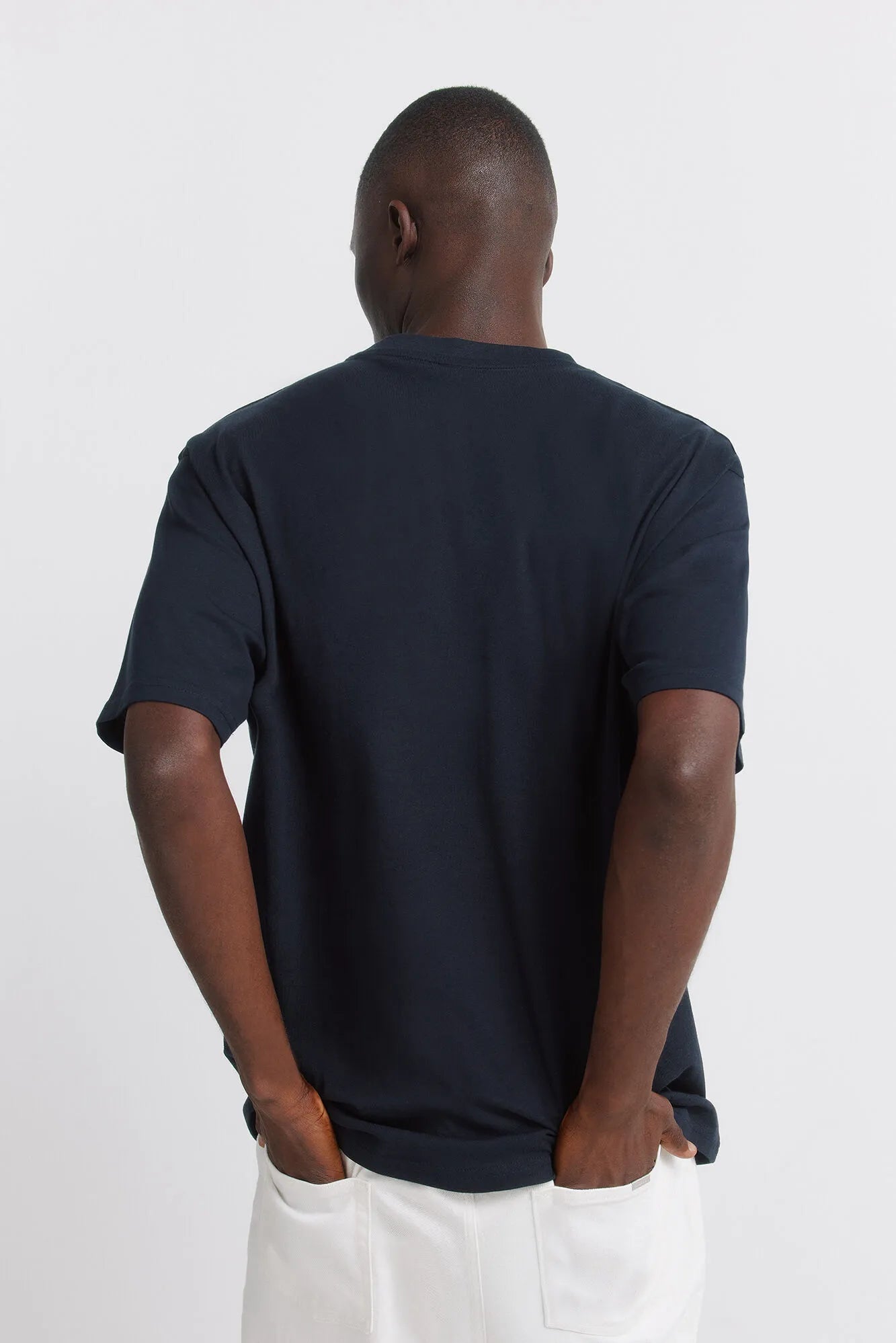 Springfield Blue Men Springfield Logo Basic T-Shirt SKU: 7122309_11 Image 04