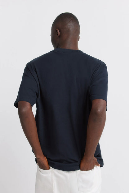 Springfield Blue Men Springfield Logo Basic T-Shirt SKU: 7122309_11 Image 04