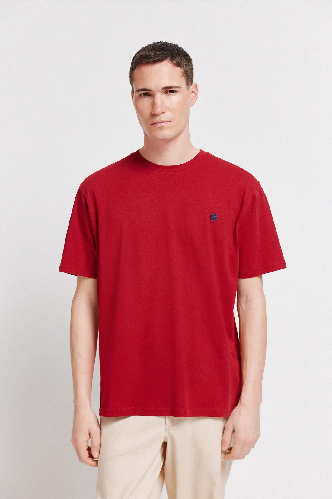 Springfield Red Men Springfield Logo Basic T-Shirt SKU: 7122309_60 Image 01