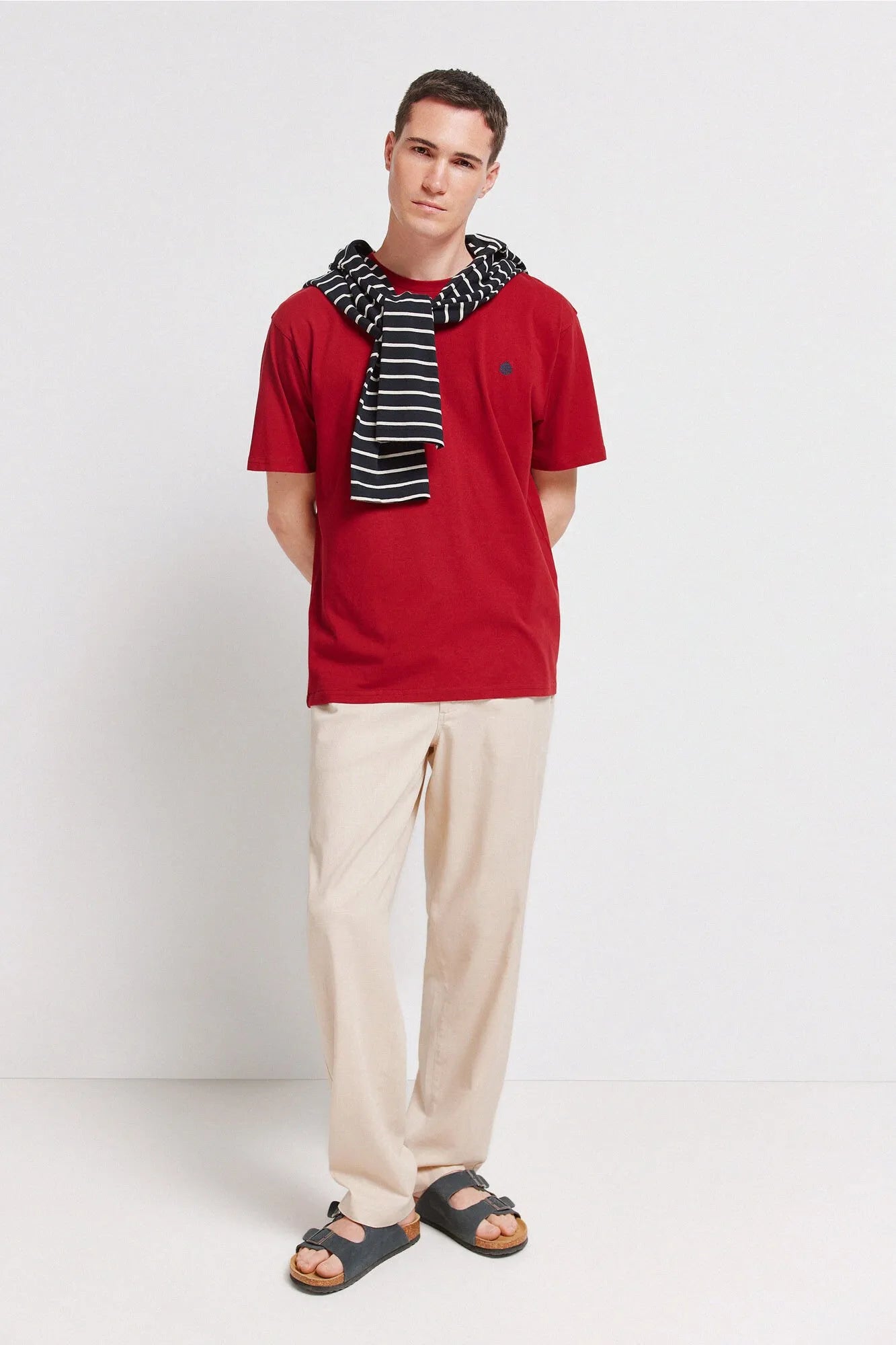 Springfield Red Men Springfield Logo Basic T-Shirt SKU: 7122309_60 Image 02