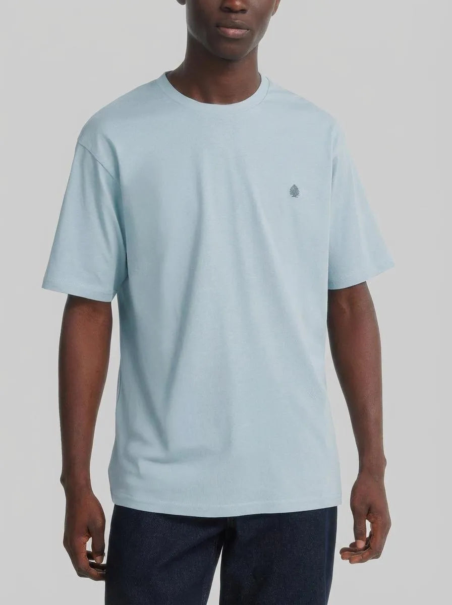 Springfield Blue Men Springfield Logo Basic T-Shirt SKU: 7122309_81 Image 00