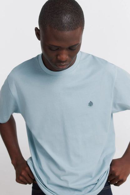 Springfield Blue Men Springfield Logo Basic T-Shirt SKU: 7122309_81 Image 02