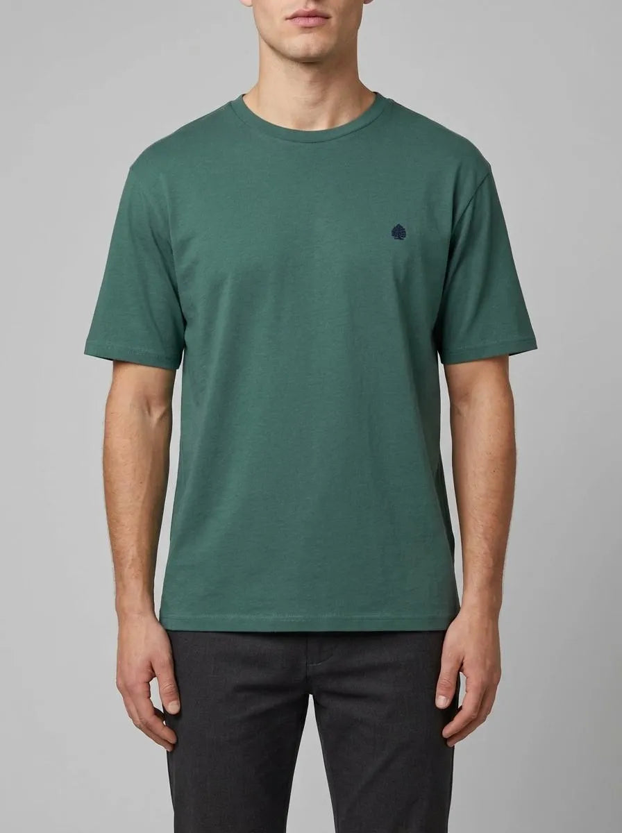 Springfield Blue Men Springfield Logo Basic T-Shirt SKU: 7122309_87 Image 00