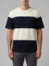 Springfield White Men Colour Block T-Shirt SKU: 7122312_97 Image 00