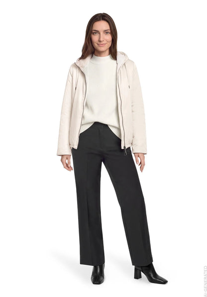 Betty Barclay Silky Beige Women Reversible Jacket SKU: 7124-1601_9103 Image 02