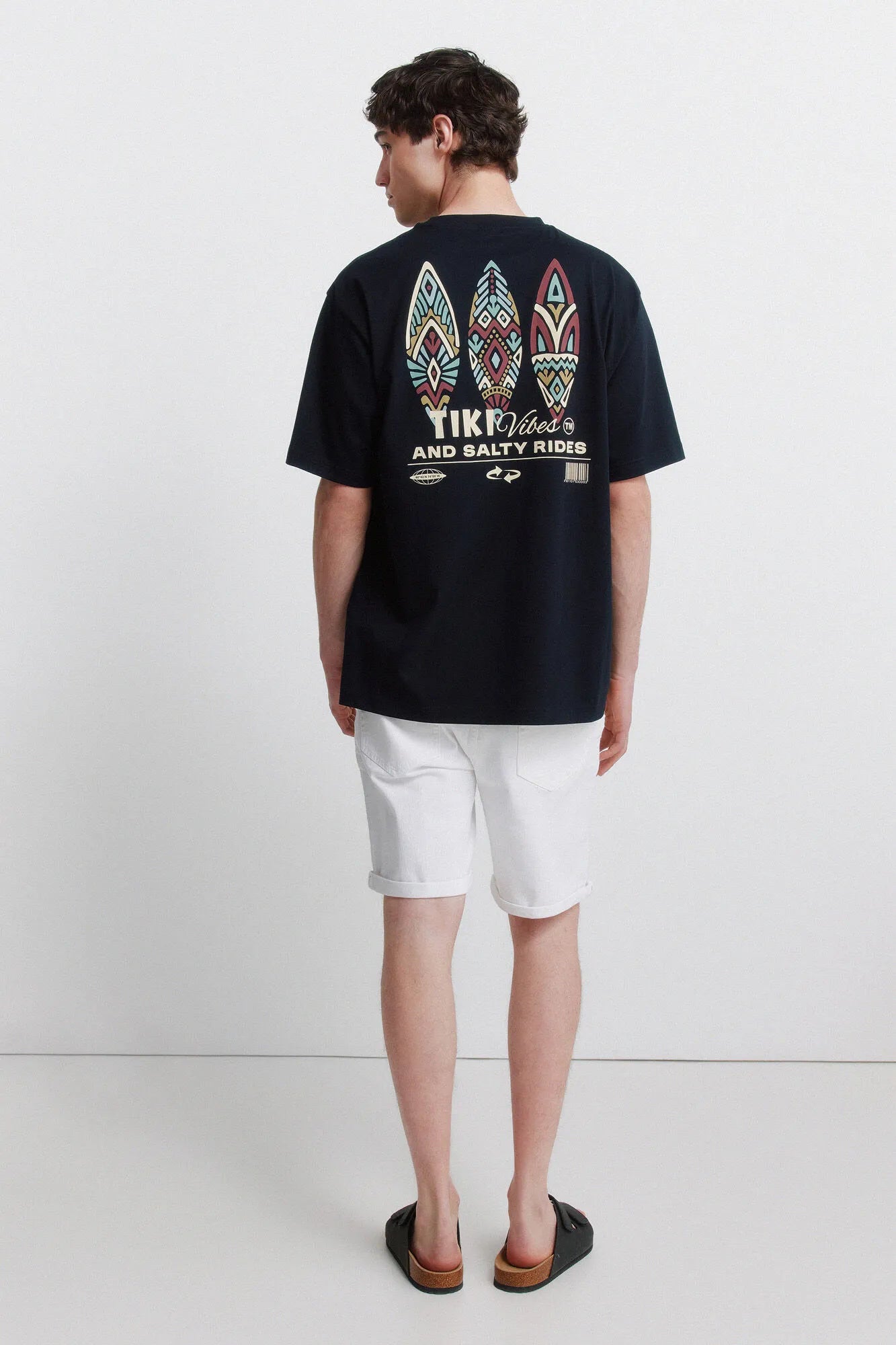Springfield 0 Men Washed Slim Fit Bermuda Shorts SKU: 7133004_96 Image 05