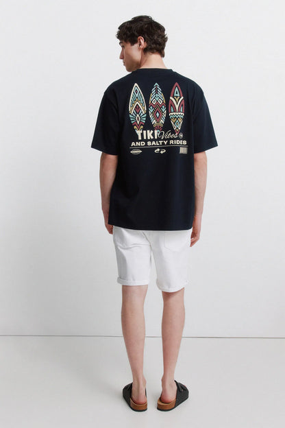 Springfield 0 Men Washed Slim Fit Bermuda Shorts SKU: 7133004_96 Image 05