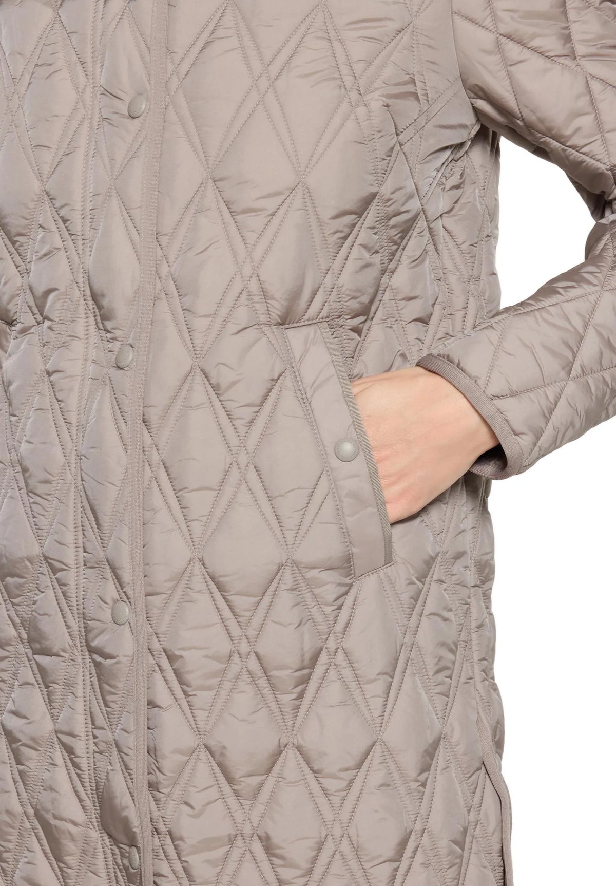 Betty Barclay Dark Almond Women Outdoor Jacket SKU: 7145-1626_7331 Image 05