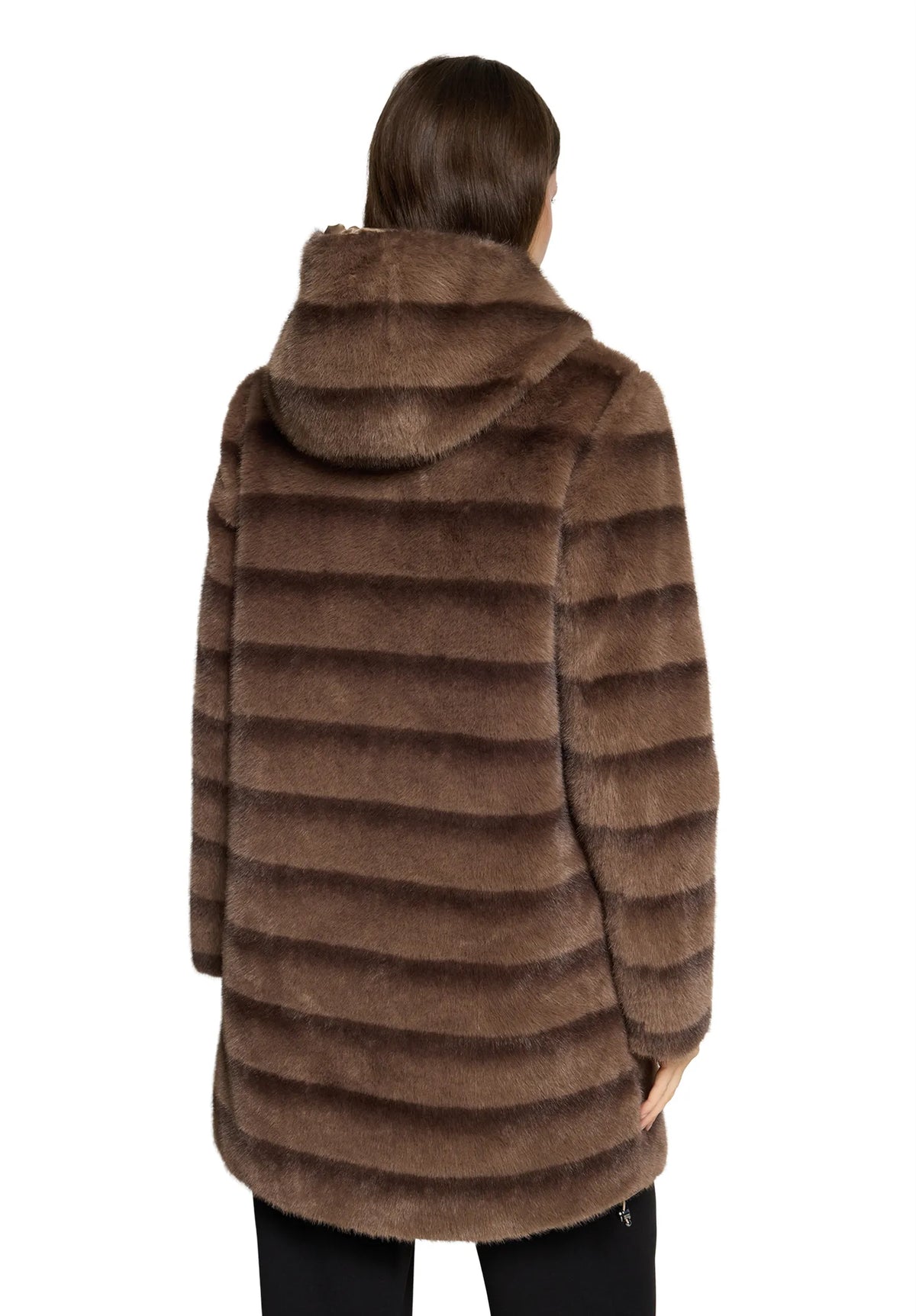 Betty Barclay Taupe/Brown Women Reversible Jacket SKU: 7153-1646_7872 Image 03