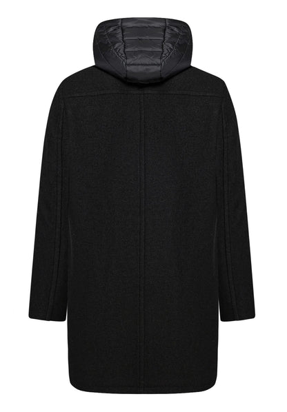 Betty Barclay Black Women Wool Coat SKU: 7157-1629_9045 Image 10