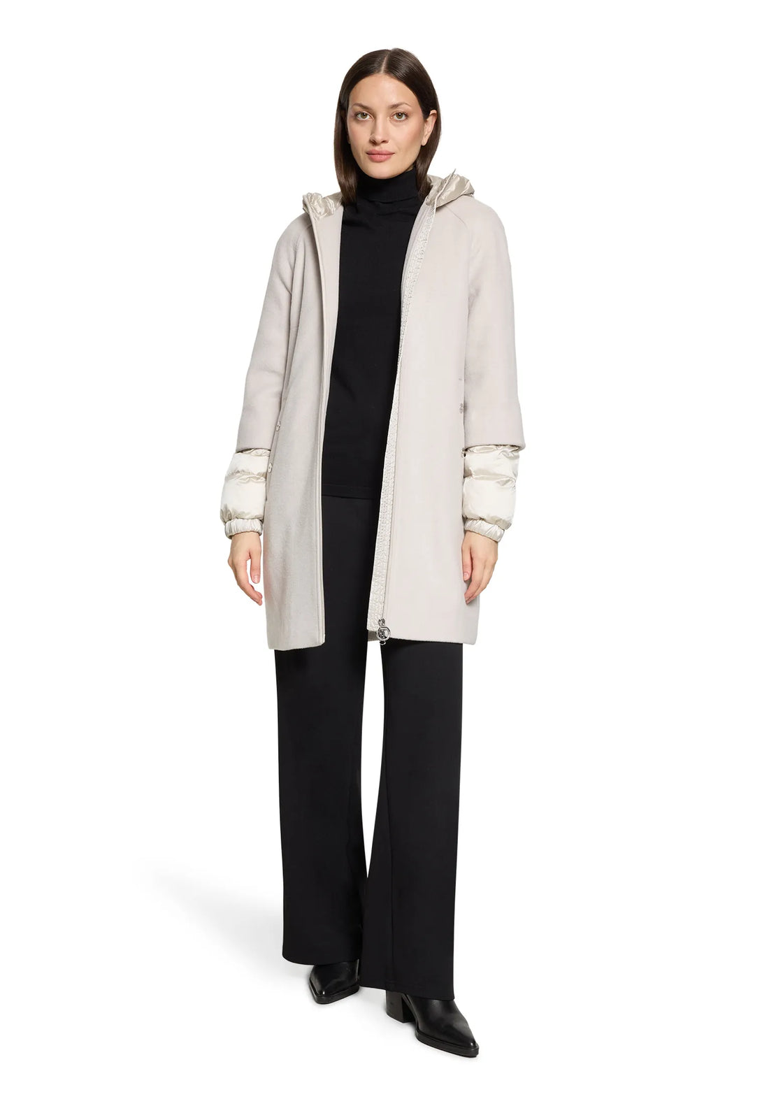 Betty Barclay Nature Melange Women Wool Coat SKU: 7161-1553_1715 Image 02