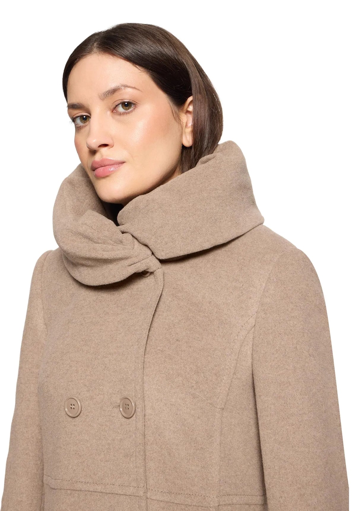 Betty Barclay Savannah Melange Women Wool Coat SKU: 7173-1476_7707 Image 04