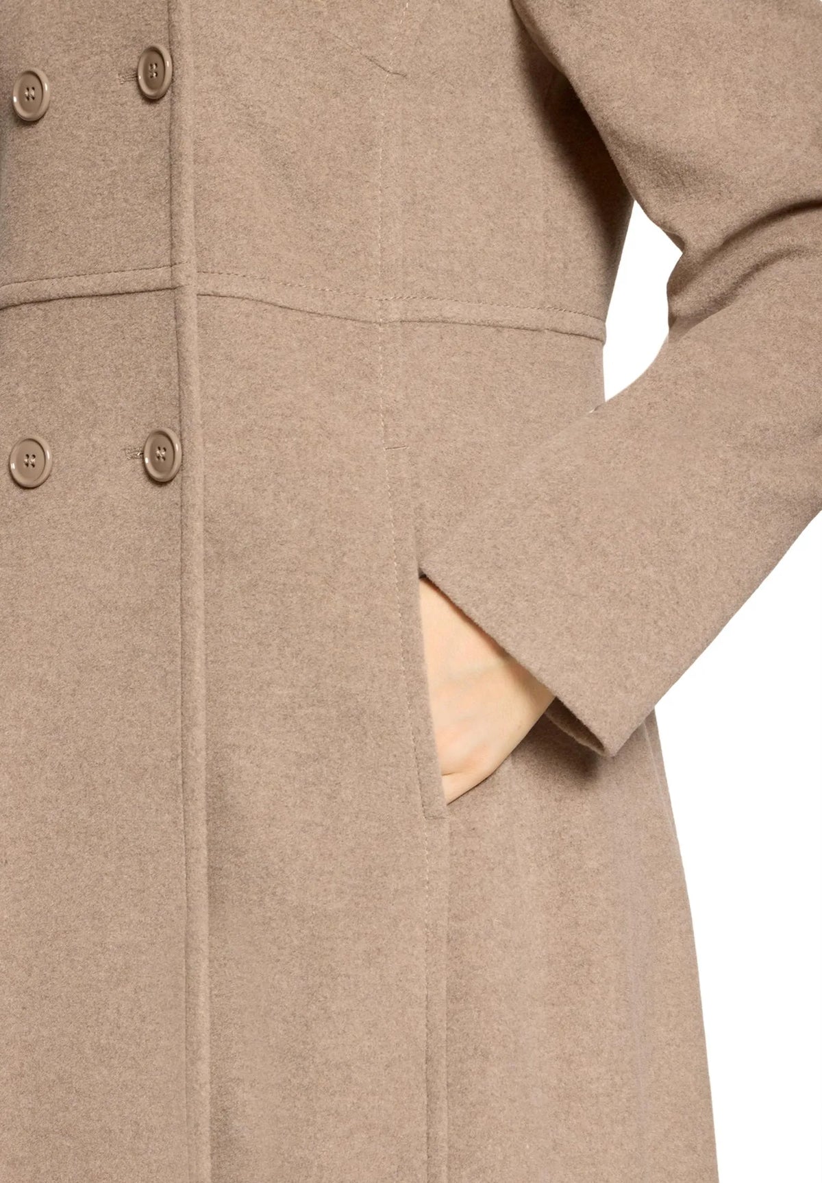Betty Barclay Savannah Melange Women Wool Coat SKU: 7173-1476_7707 Image 05