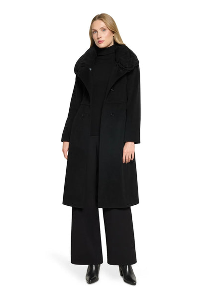 Betty Barclay Black Women Wool Coat SKU: 7173-1476_9045 Image 02