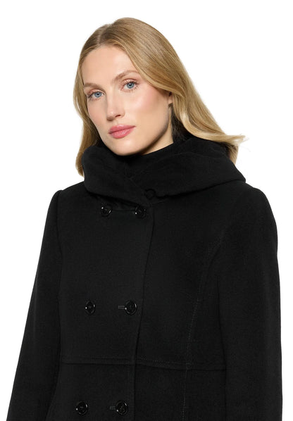 Betty Barclay Black Women Wool Coat SKU: 7173-1476_9045 Image 04