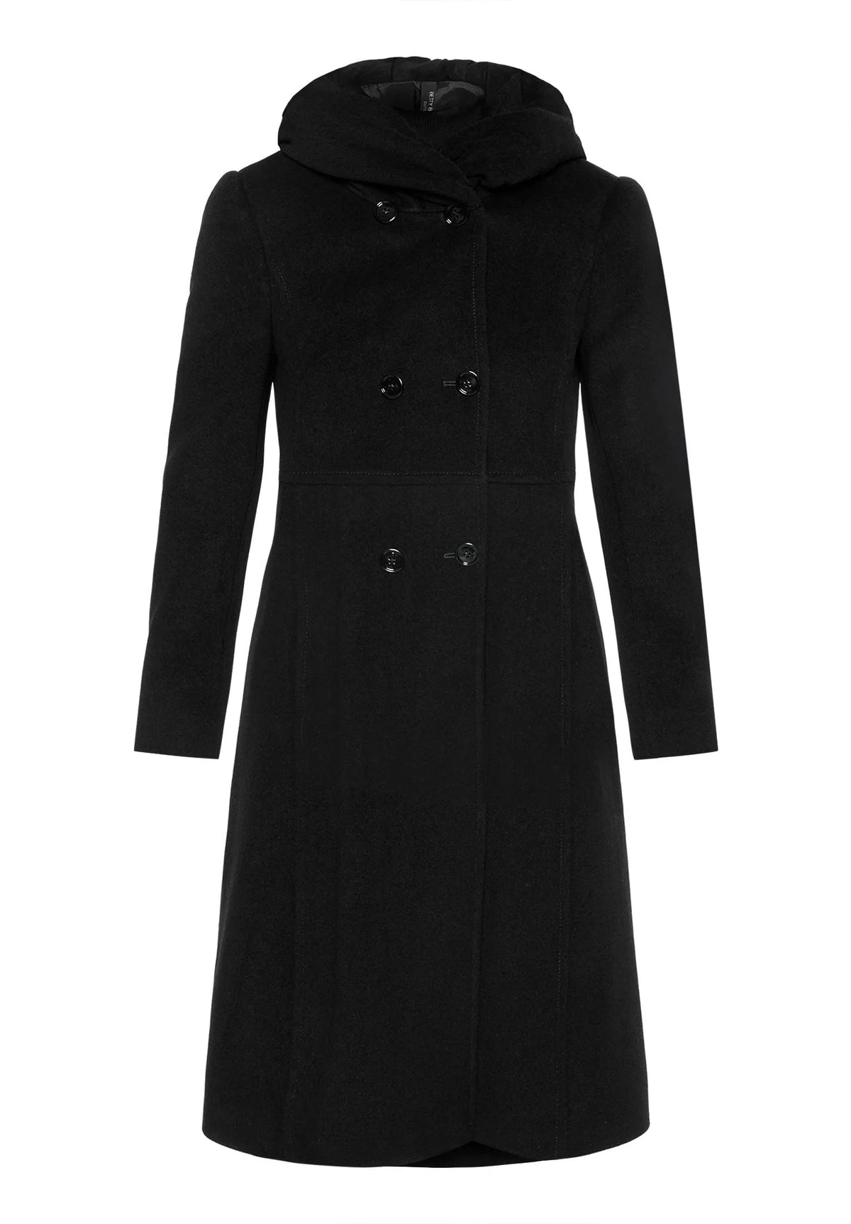 Betty Barclay Black Women Wool Coat SKU: 7173-1476_9045 Image 06