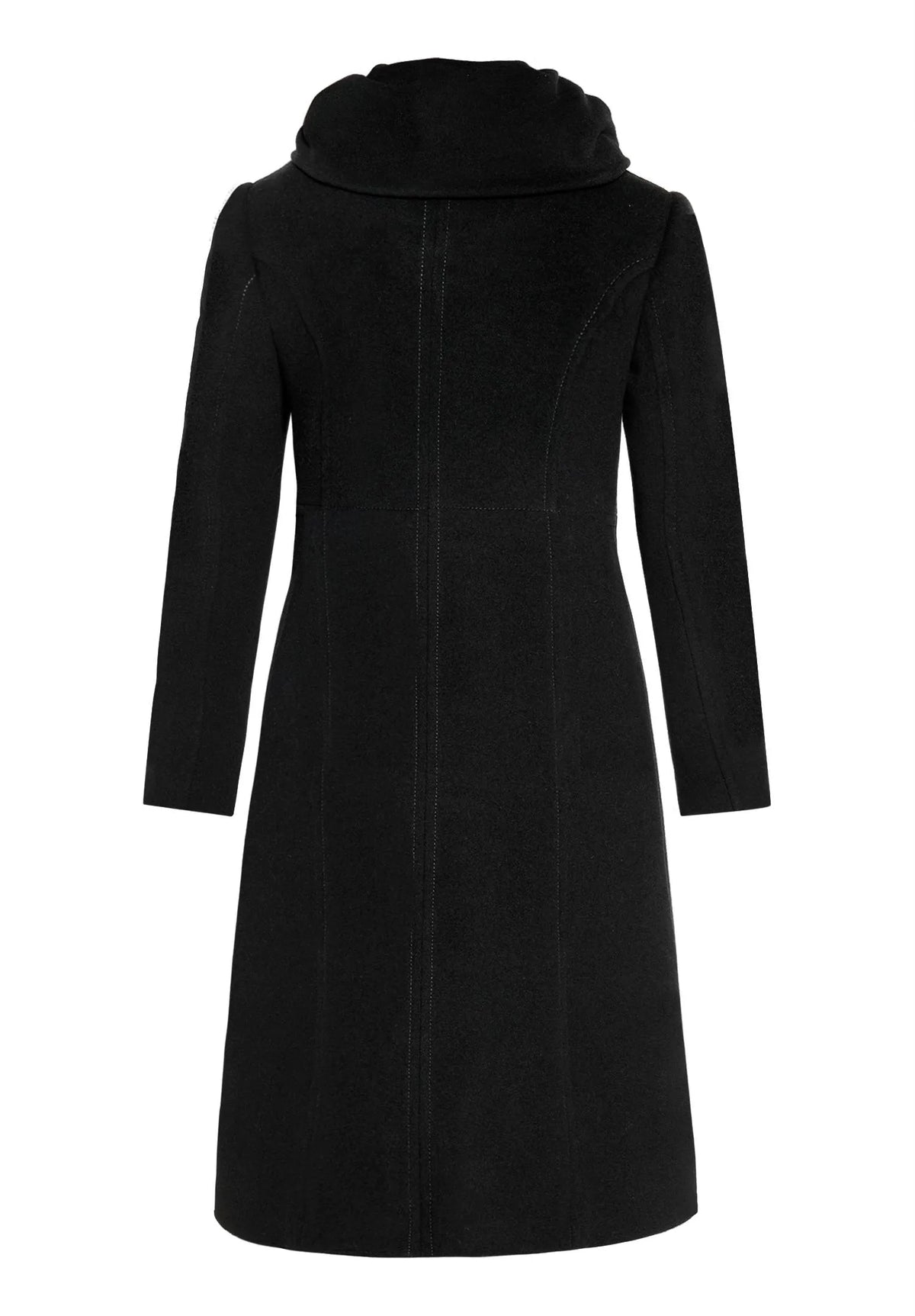 Betty Barclay Black Women Wool Coat SKU: 7173-1476_9045 Image 07