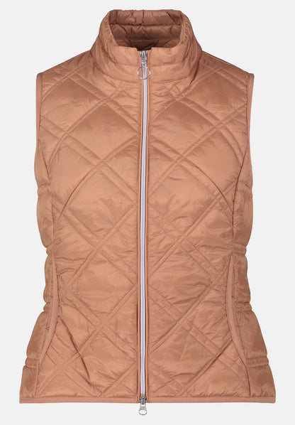 Quilted Vest With Zipper_04