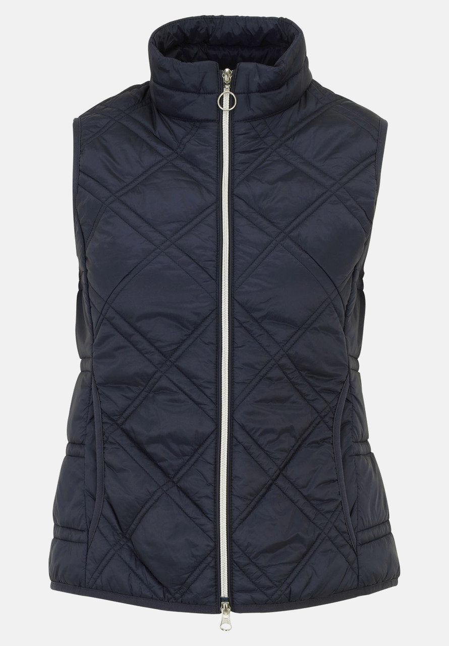 Quilted Vest With Zipper_04