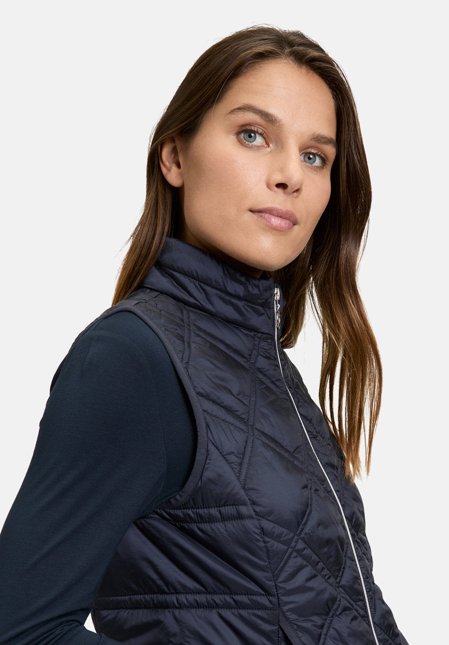 Quilted Vest With Zipper_06