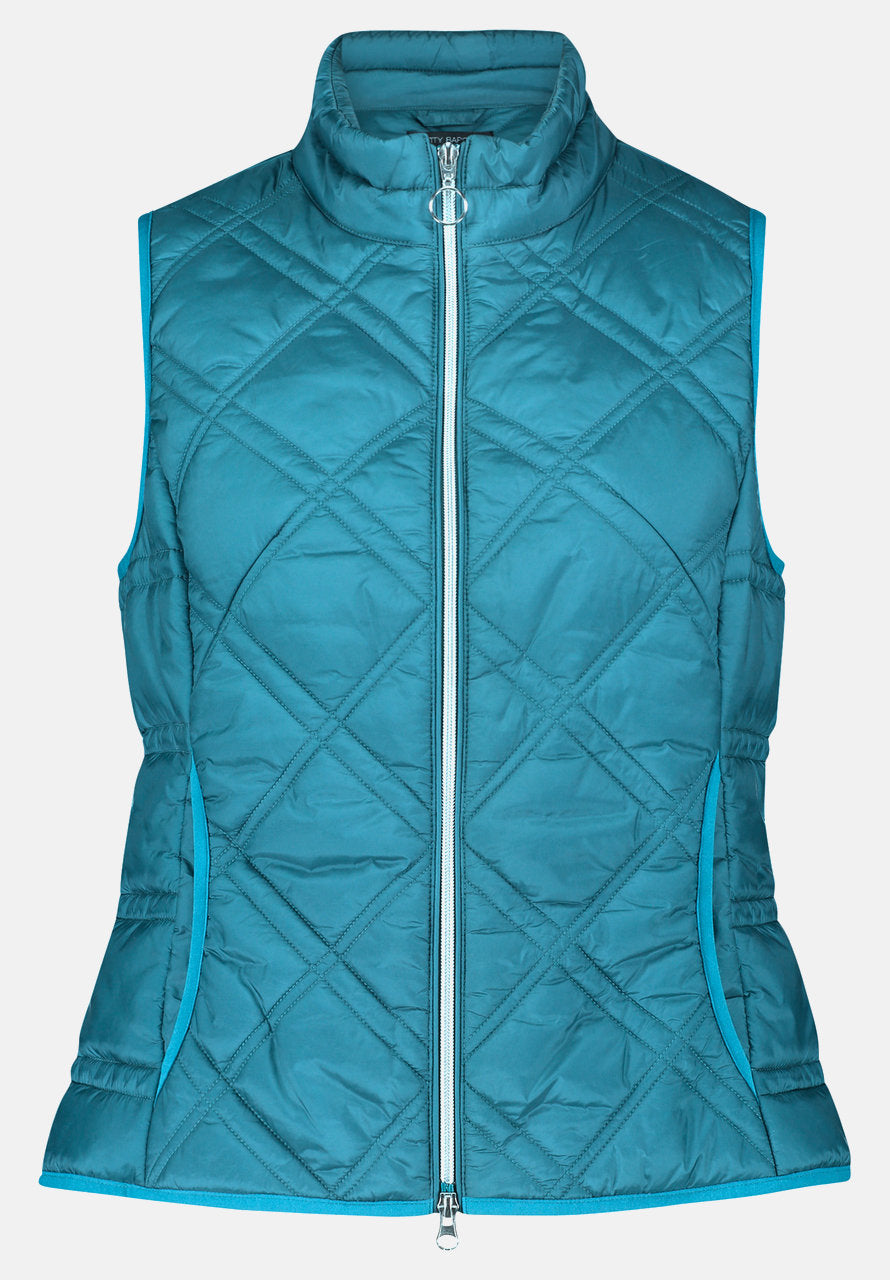 Quilted Vest With Zipper_04