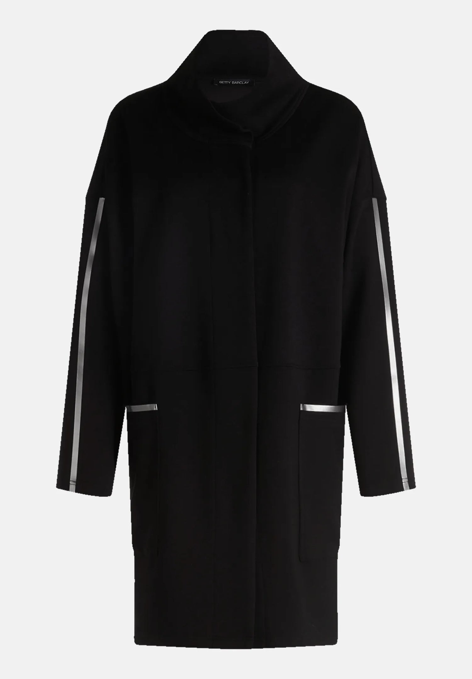 Betty Barclay_Black_Sweat Coat with Stand-Up Collar_7244-1667_9045_04