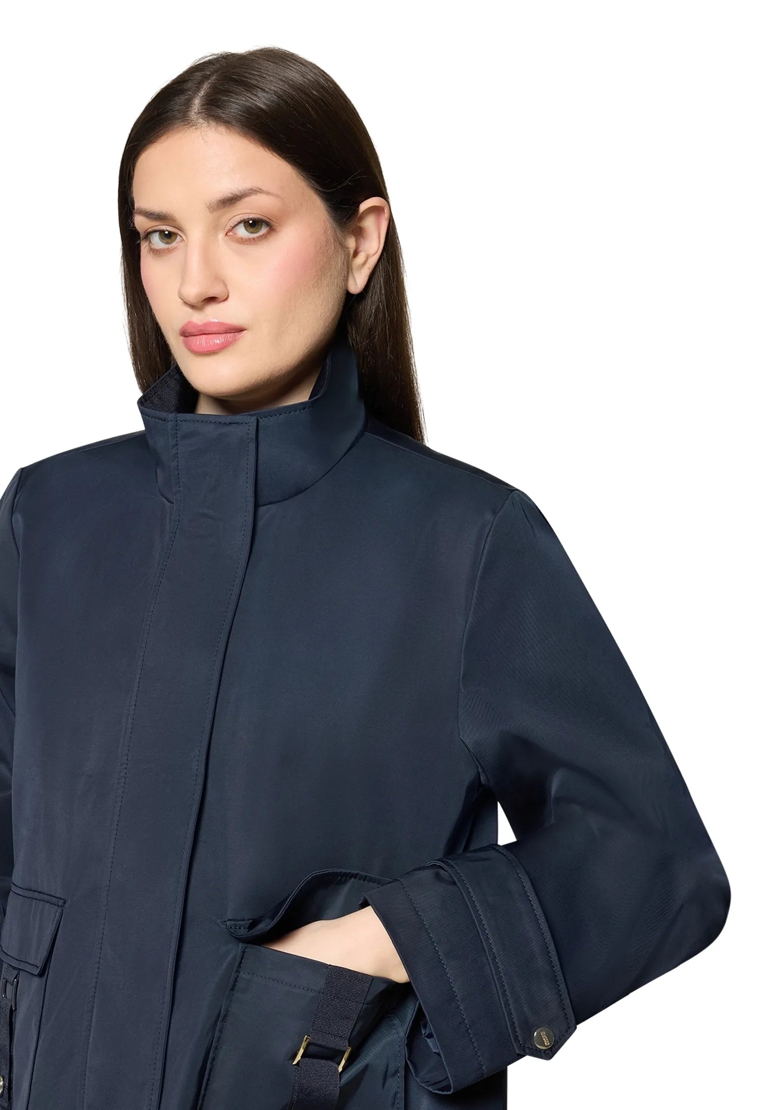 Betty Barclay Dark Sky Women Straight Cut Outdoor Jacket SKU: 7304-1763_8345 Image 05