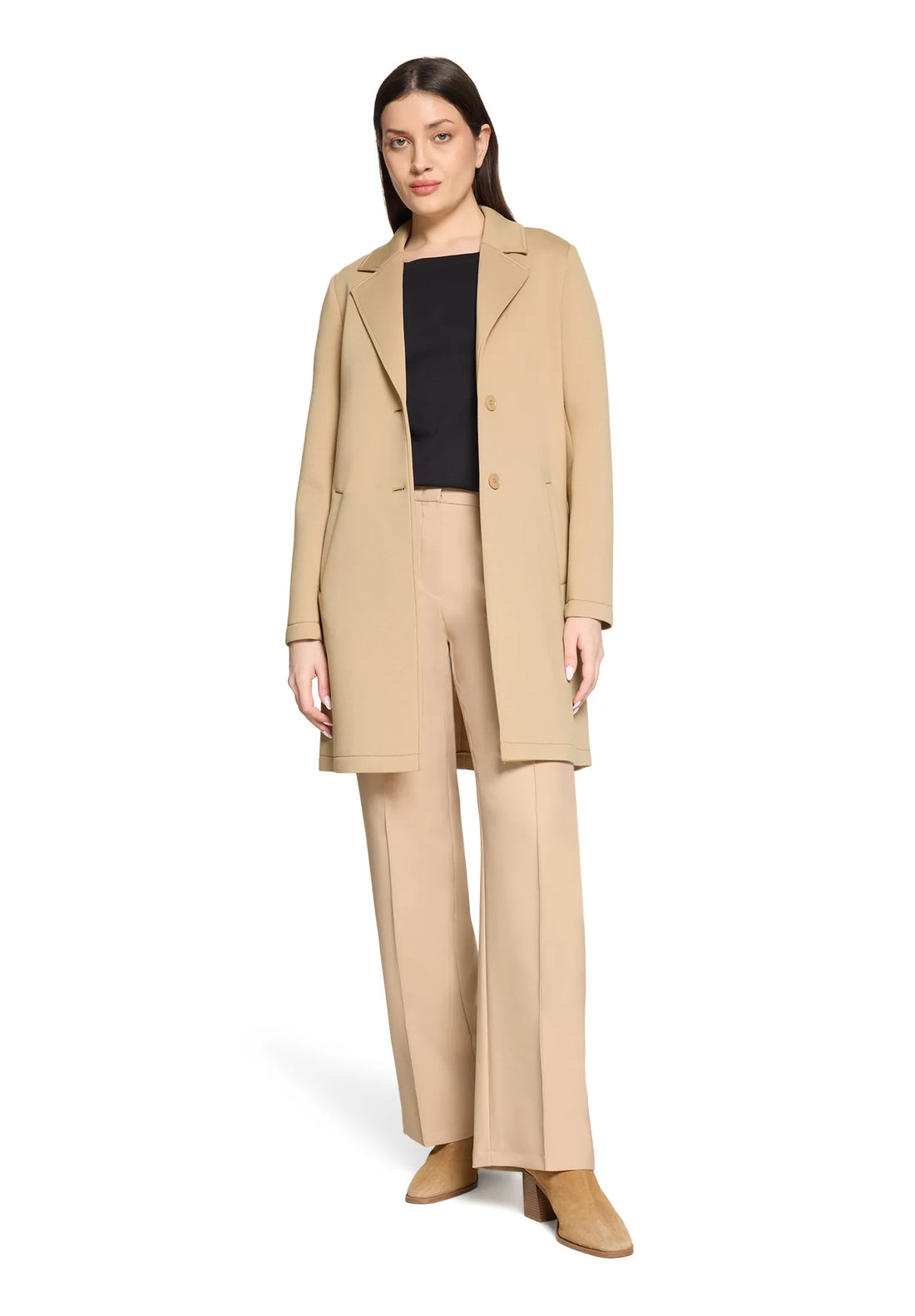 Betty Barclay Brown Women Coat Casual SKU: 7311-1843_7234 Image 05