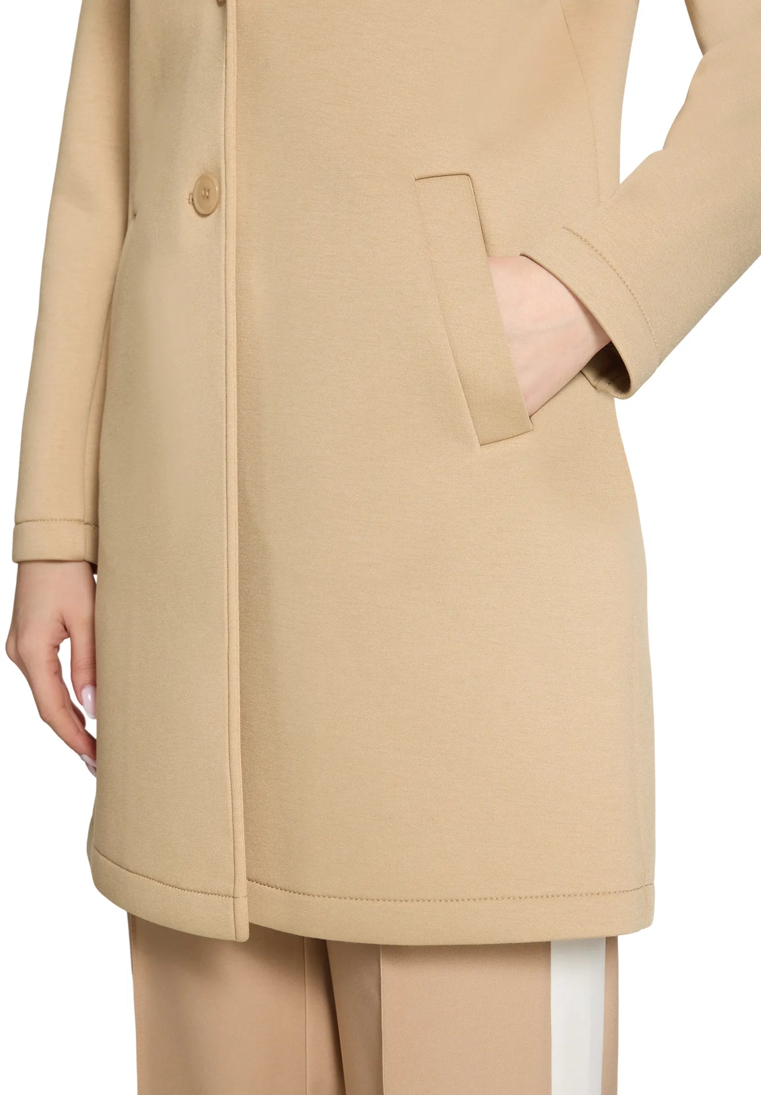 Betty Barclay Classic Beige Women Coat Casual SKU: 7311-1843_7234 Image 07